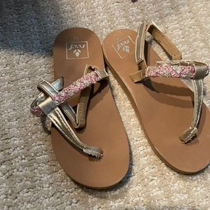 Kids reef sandals toddler 7/8